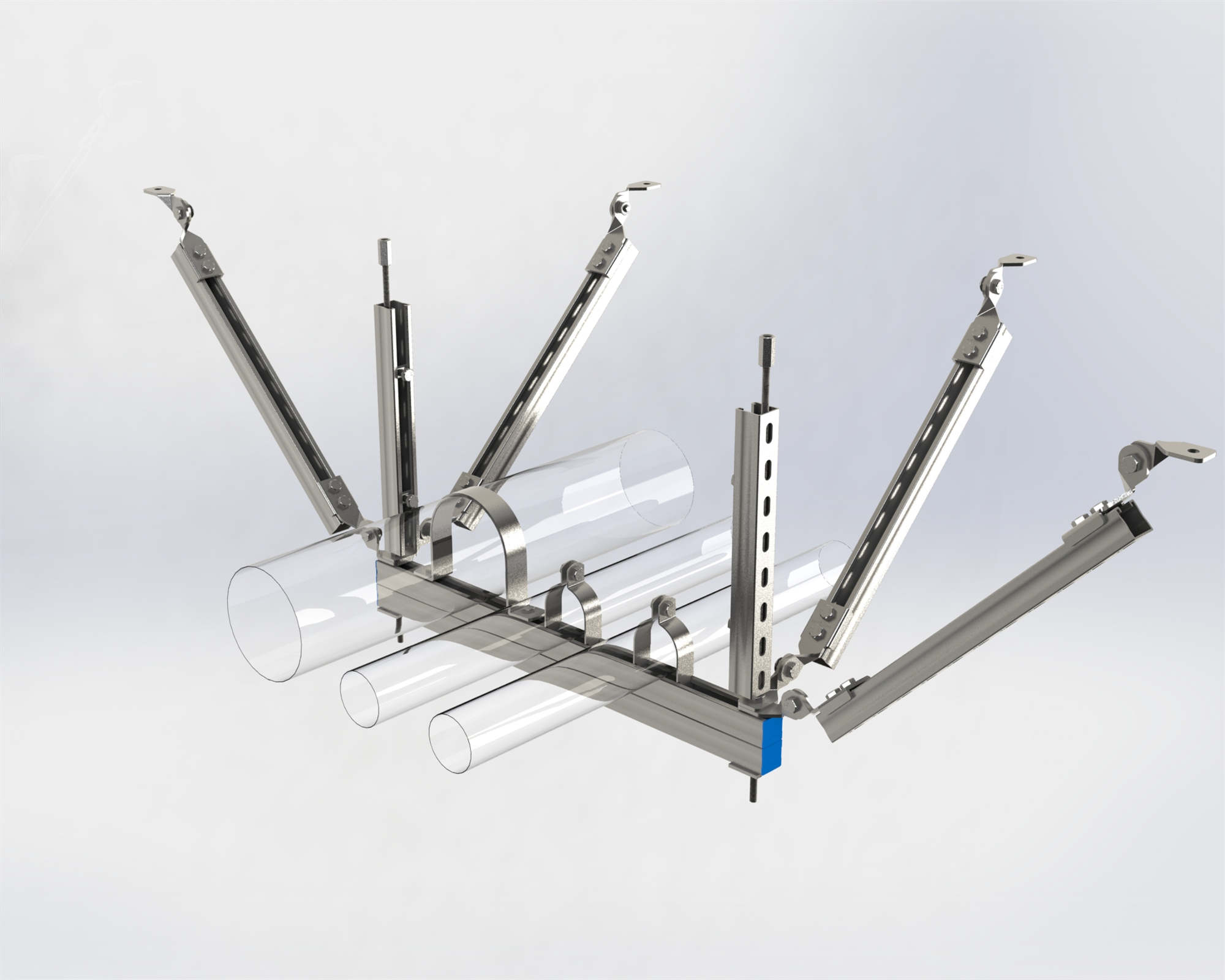 成都抗震支架組合安裝時需注意什么